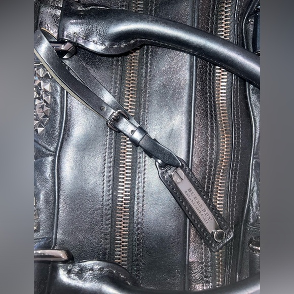 Rare Burberry Prorsum Pyramid Stud Knight Satchel - Picture 13 of 15